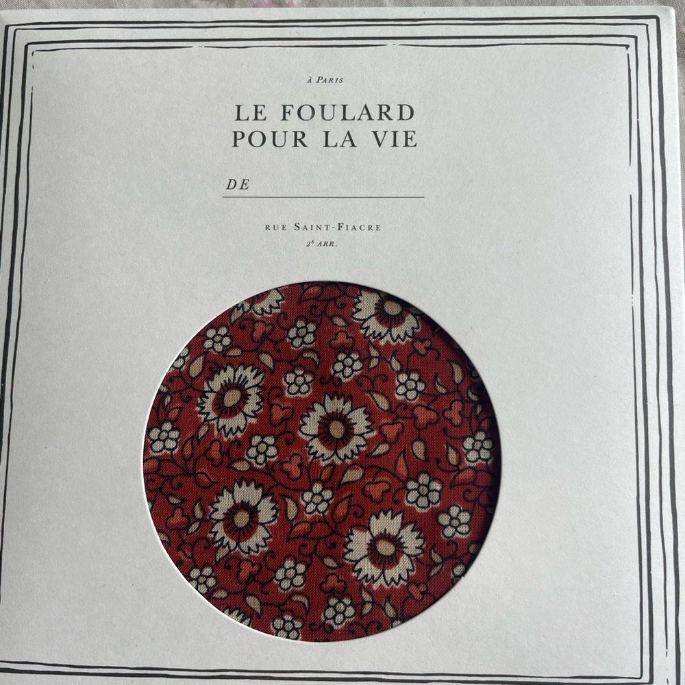 New Sezane cotton floral scarf